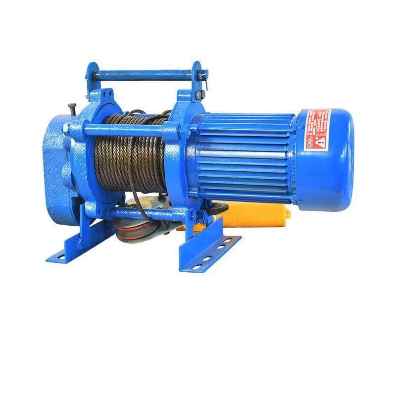 2 ton electric steel wire rope winch