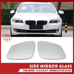 Heating Side Mirror Glass Lens Door Wing Rear View Mirror Glass for BMW X1 E84 F48 F20 F21 F40 F22 F23 F30 F31 F34 F10 F07 F11
