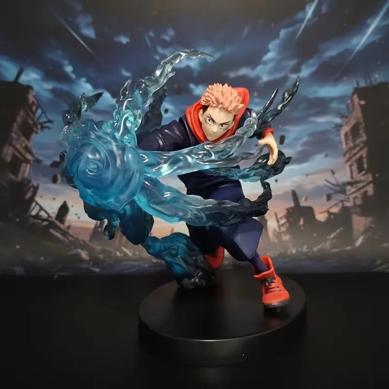 16cm Jujutsu Kaisen Anime Figures Itadori Yuji Action Figure Villain Sukuna Figurine Room Decorations Pvc Collection Mdoel Toys