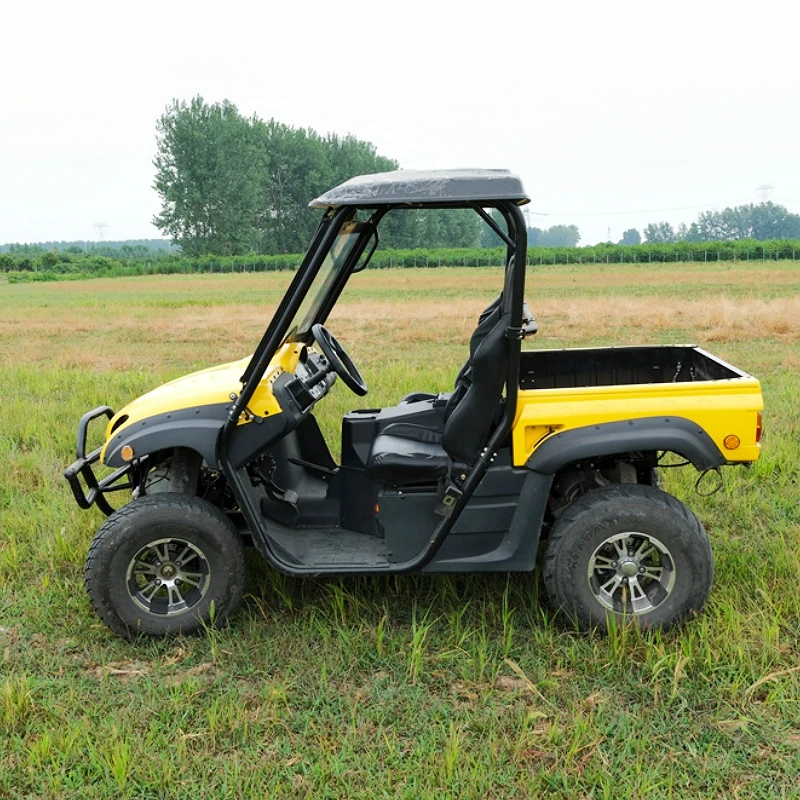 SXLL 10KW 4WD Automatic Electric UTV Utility Patrol Vehicle Security Cart 300-400kg Payload for Resort Community Estate Service