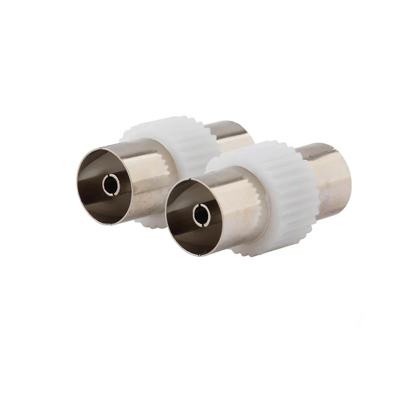 2/5/10pcs TV Antenna RF Coaxial Plugs Connector Adapter Cable Dual Head Male to Male Or Female to Female for Antennas .C5