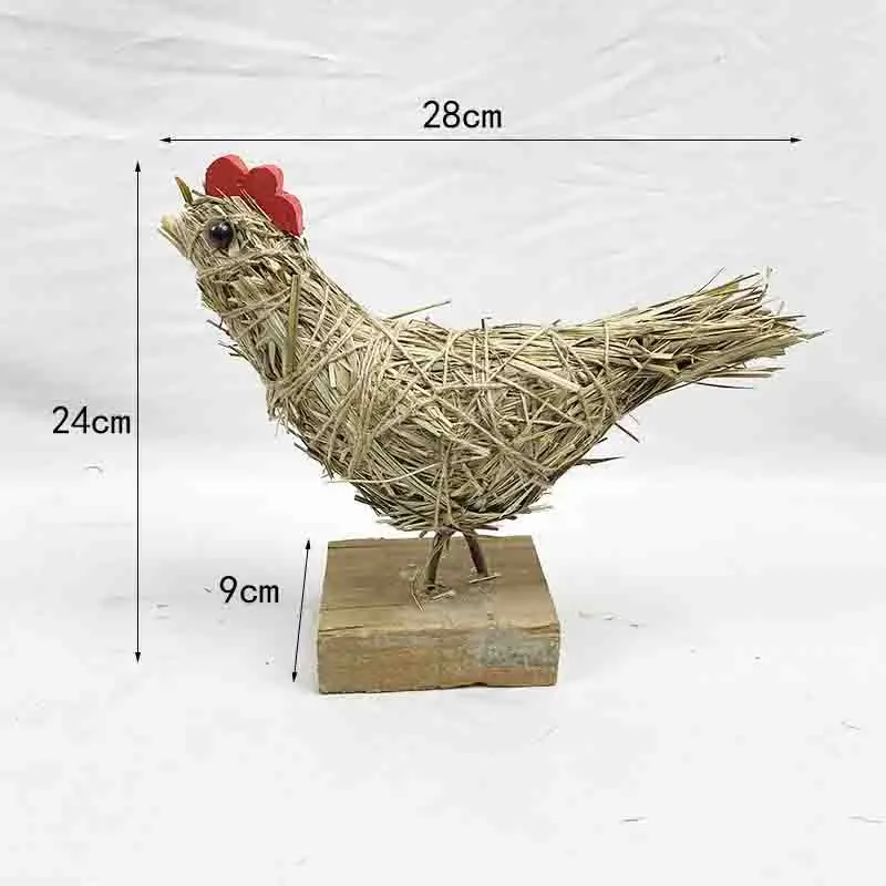 Easter Decorations Cute Chick Ornaments Pastoral Style Festival Supplies Garden Decor Shooting Photo Props