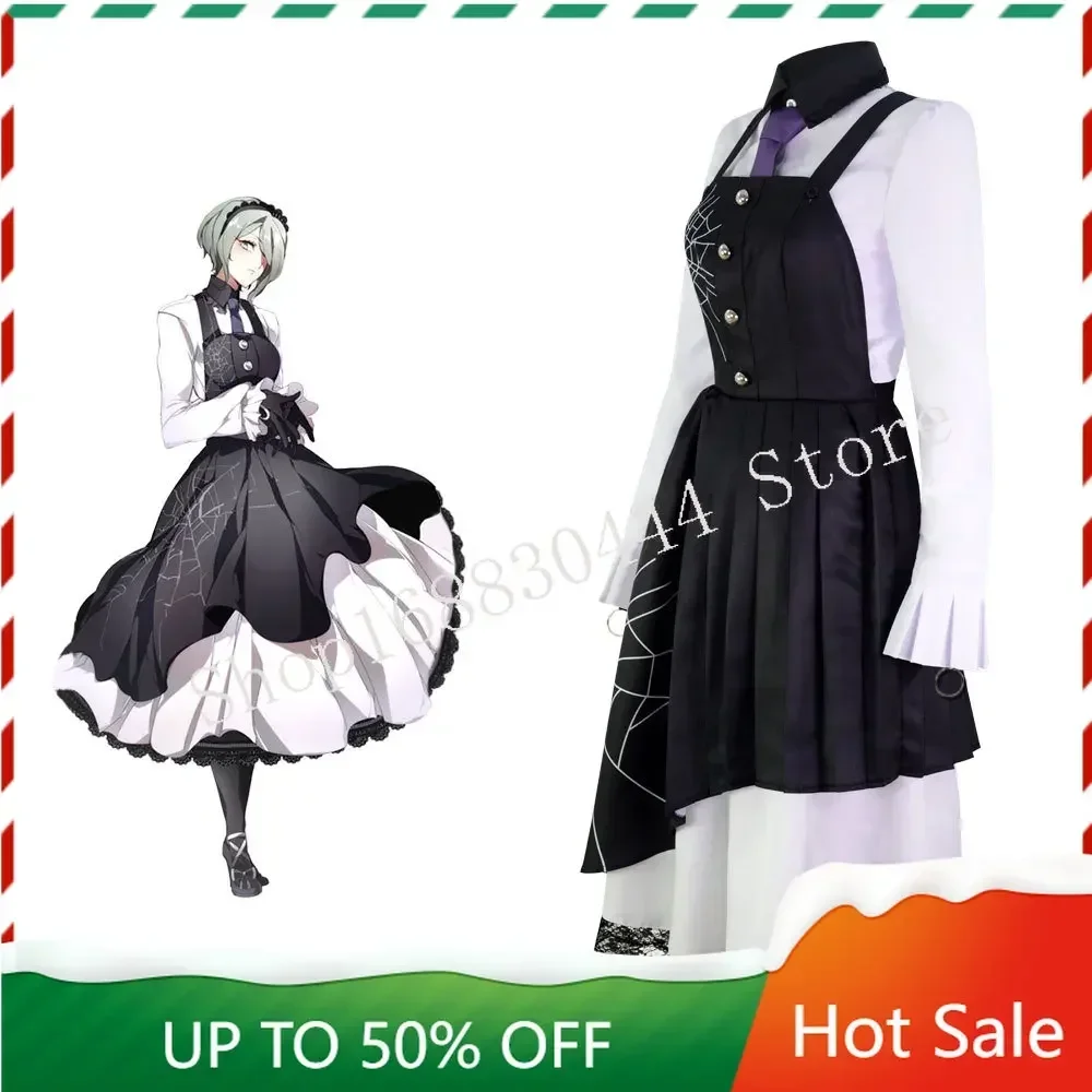 

New Danganronpa V3 Tojo Kirumi Cosplay Costume Japanese Game Anime Uniform Suit Outfit Clothes and wigs Halloween Cosplay