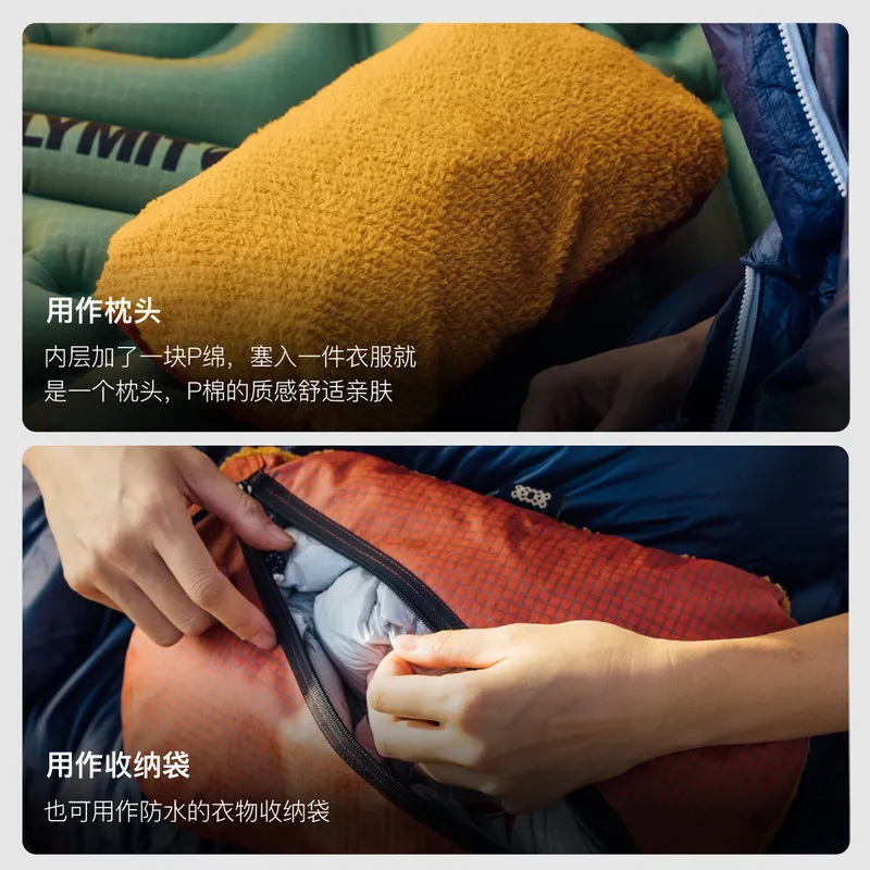 

Outdoor Pillow Design Soft Skin-Friendly Fabric With Portable Outdoor Storage Bag