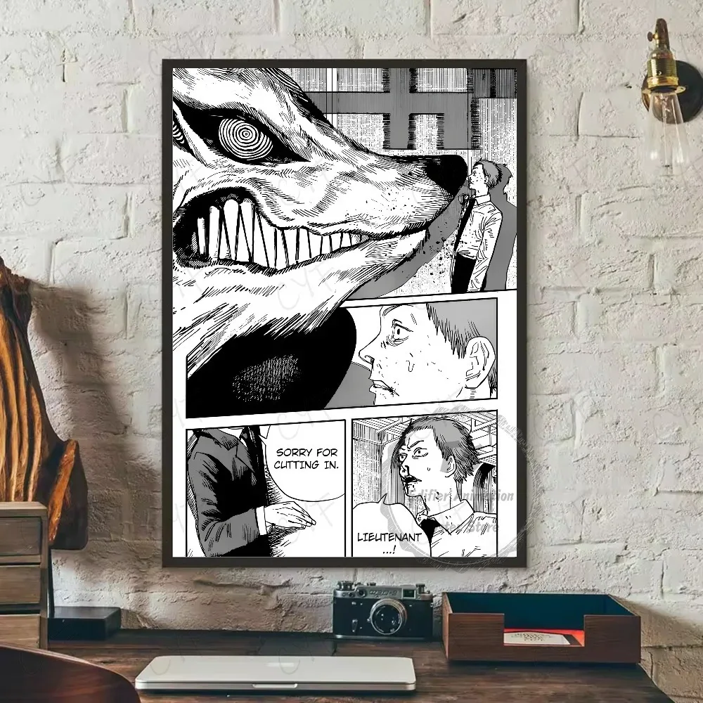 Classic Anime C-Chainsaw M-Man Poster Sticker