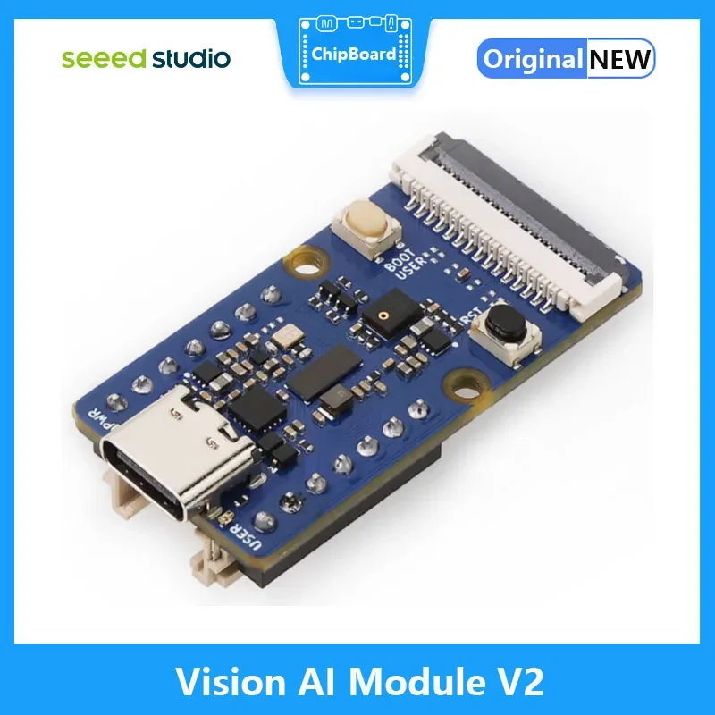 

Grove-Vision AI Module V2-Arm Cortex-M55 & Ethos-U55, TensorFlow and PyTorch supported, Arduino, Raspberry Pi, Seeed Studio XIAO