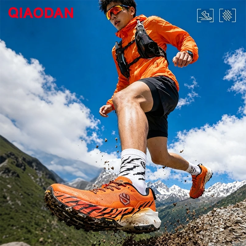 Mountain God 3.0 Men's Off-Road Running Shoes - Lightweight Non-Slip