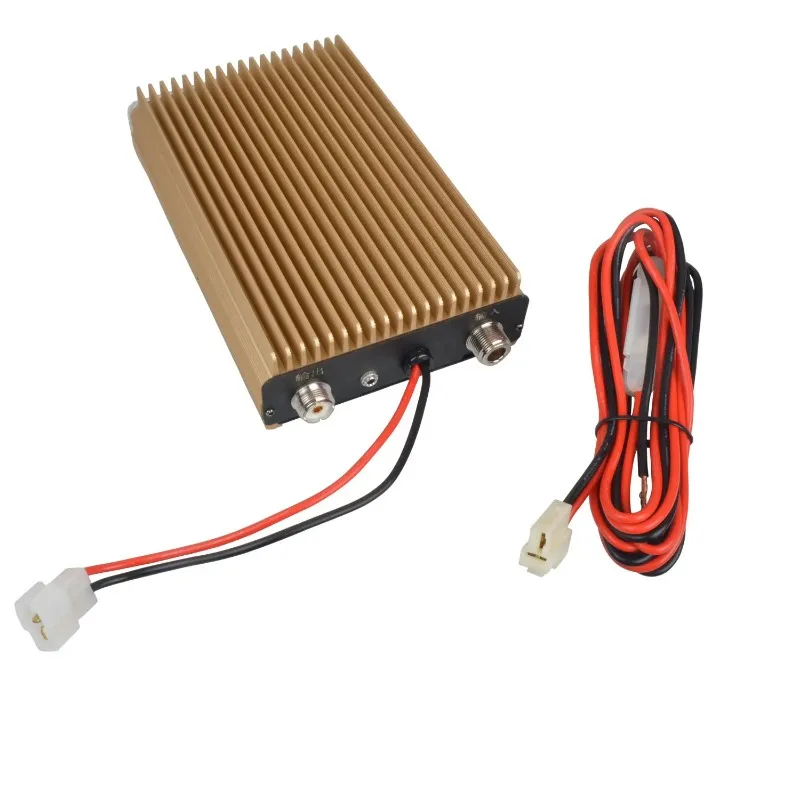 UHF Walkie Talkie Power Amplifier, Power Set Level 10-80W, 1.2-1.9 V. WR Display, FM, AM, SSB Modulation Mode, 13.8V, 15A Input