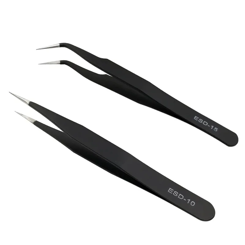 1PC Wimpers Gereedschap Pincet Met Vezel Tips voor Volume Valse Wimper Extensions Pincet Make-up Precisie Professionele Schoonheid Tool