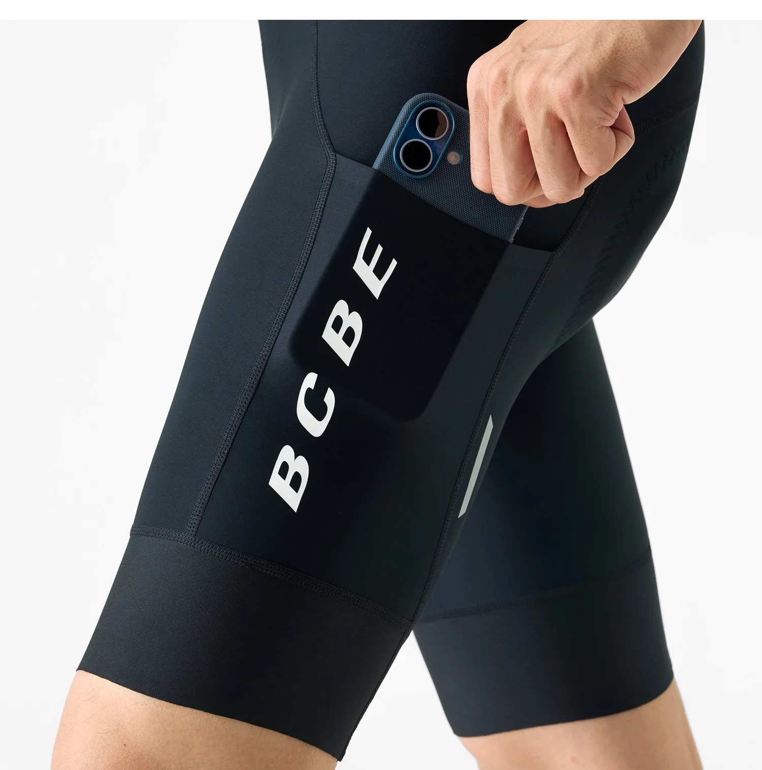BCBE-ING Herren RACE Radhose Italien 7Hour Elastische Schnittstelle 120kg Dichte Polsterung Leichte Schnelltrocknende Atmungsaktive Radhose – Detail 8