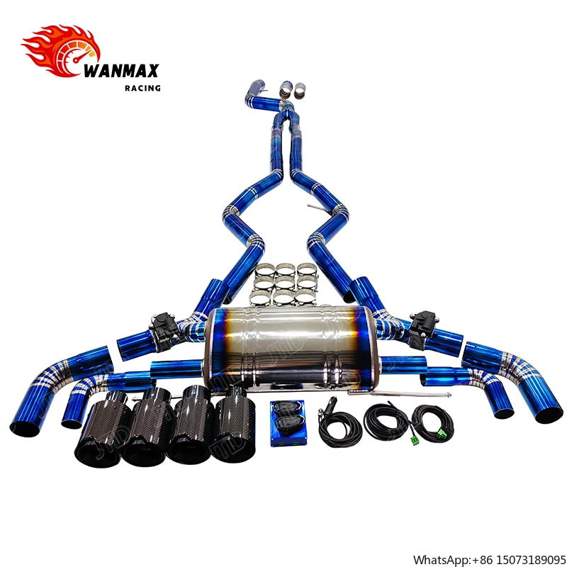 Performance  Remote Valved Catback Exhaust for  340i G20 G28 M3 3.0 B58 Control Connect Car Accessories Tools System