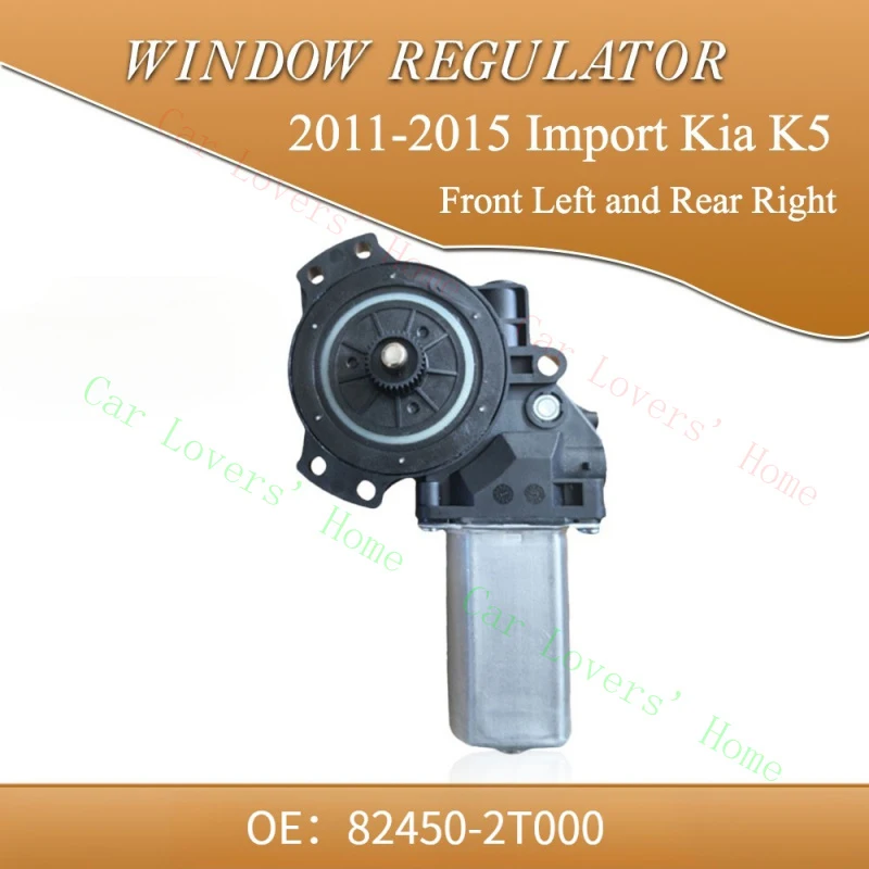 

A+ Suitable for 2011-15 Import Kia K5 Window Regulator Motor Front Left and R Right