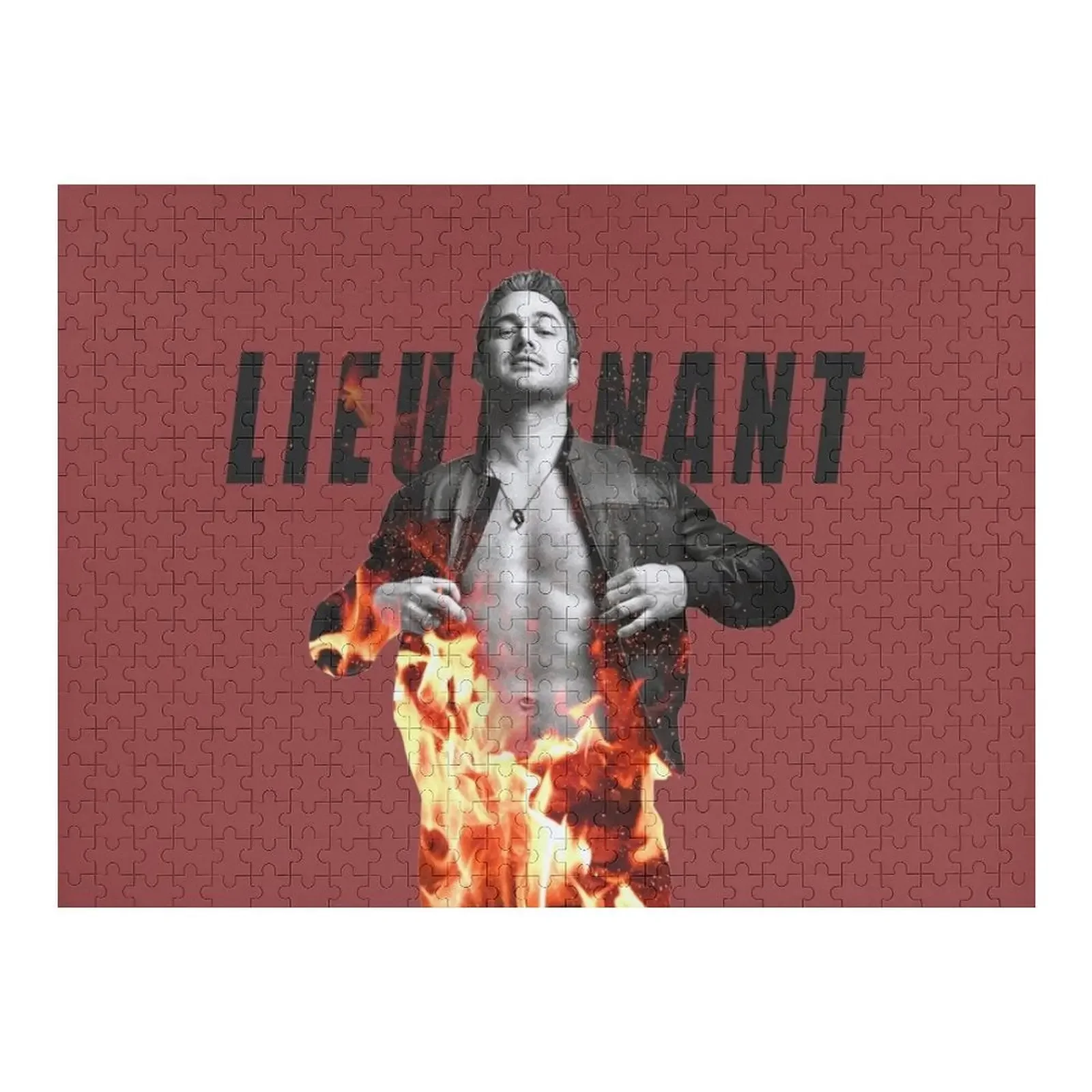 

Lieutenant Severide - Maroon Jigsaw Puzzle Scale Motors Custom Puzzle