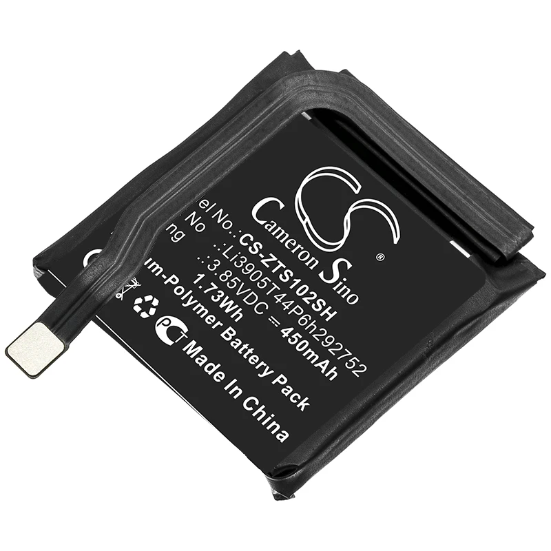 Li-Polymer Smartwatch Battery for Nubia,3.85v,450mAh,Alpha SW1002,Li3905T44P6h292752