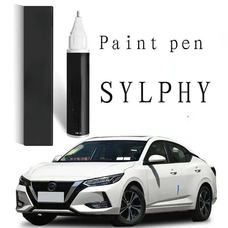 paint pen for scratch suit for 14th generation sylphy  Sentra  touch-up pen pearlescent white Nissan classic pearl white paint