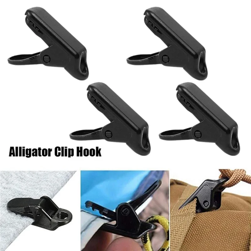 150 قطعة من مشابك قماش القنب الشراعية تؤمن المشبك مع قبضة قفل قوية للتخييم في الهواء الطلق والخيمة والمظلة ومجموعة أدوات شد اللافتة