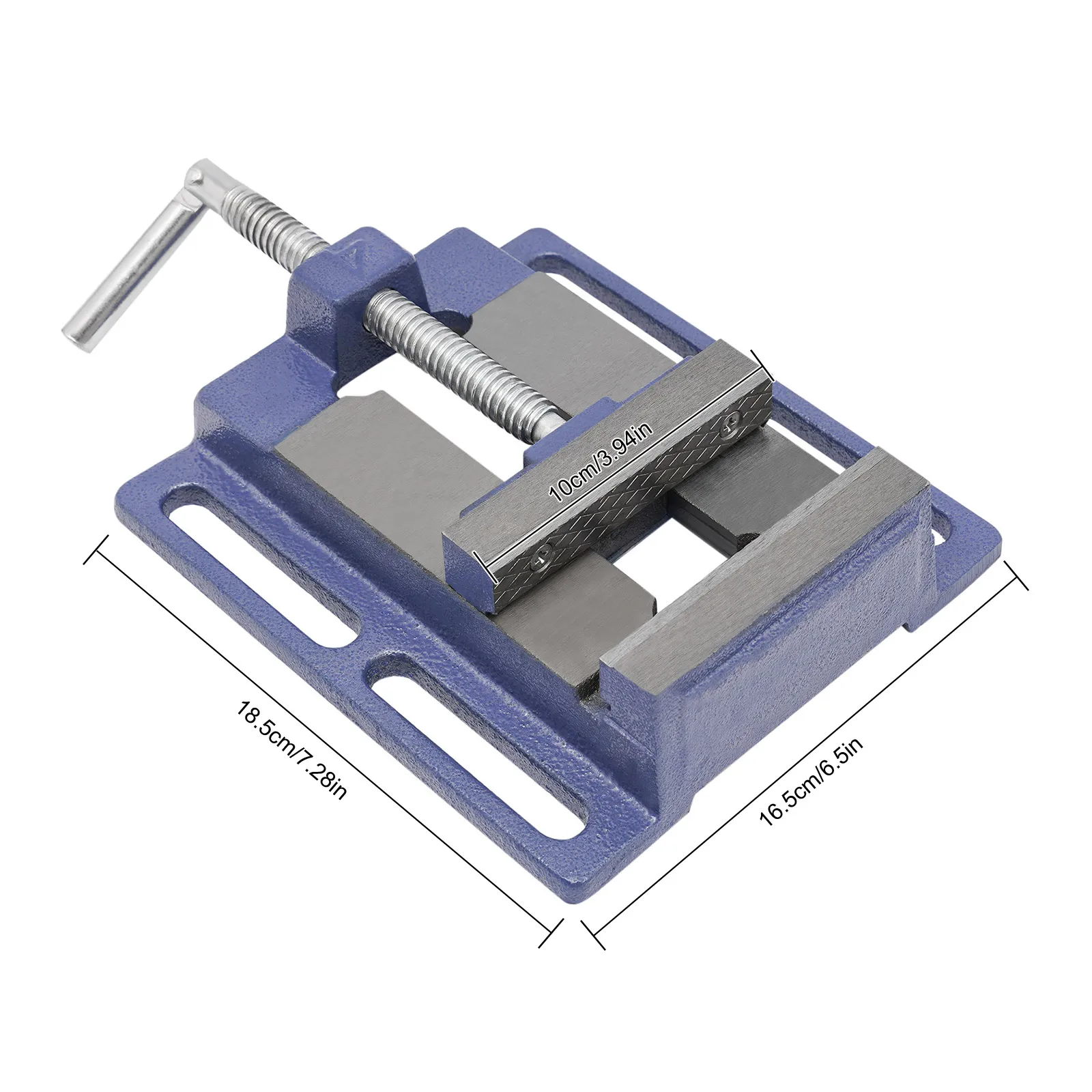 Imagem -05 - Broca Prensa Vise Workbench Broca Vise Clamp Grupo Almofadas de Torno Magnético Almofadas Multi Ranhuradas Ferramentas de Metal Pcs