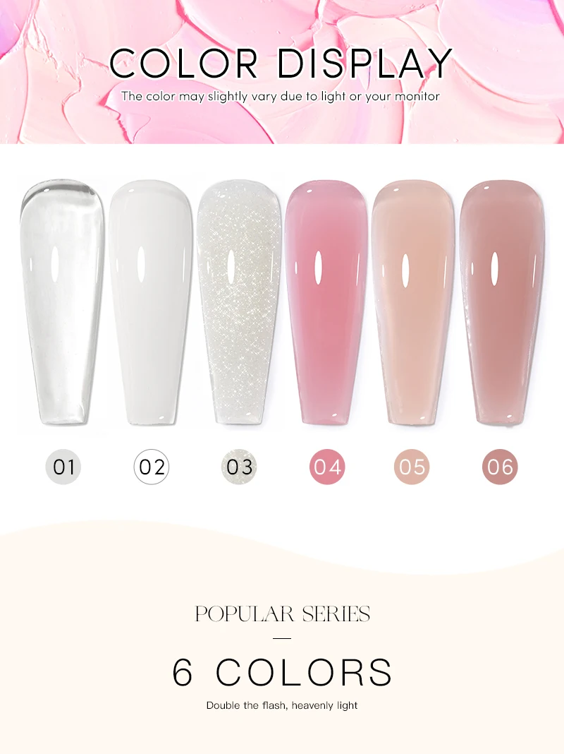 AS 15 ml Nagelverlängerungsgel, Nagelaufbau, Poly-Nagel-Acryl-Gel, UV-LED, schnelle Verlängerung des Kristallmodells, schmerzloser Kristall-Renis-Kleber – Detail 2