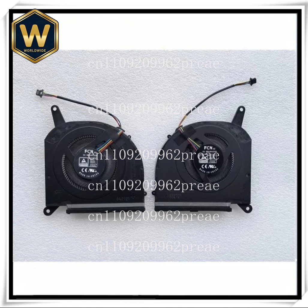 

Для Gigabyte AORUS 5 SE4: Новый оригинальный вентилятор охлаждения для ноутбука, двойное охлаждение CPU+GPU, совместимость с RX5M, DC12V 1A