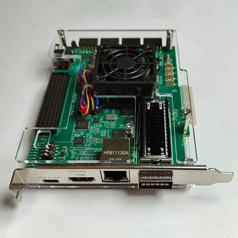 XCKU5P FPGA Development Board FMC PCIe 3.0 HDMI 100G Optical Port