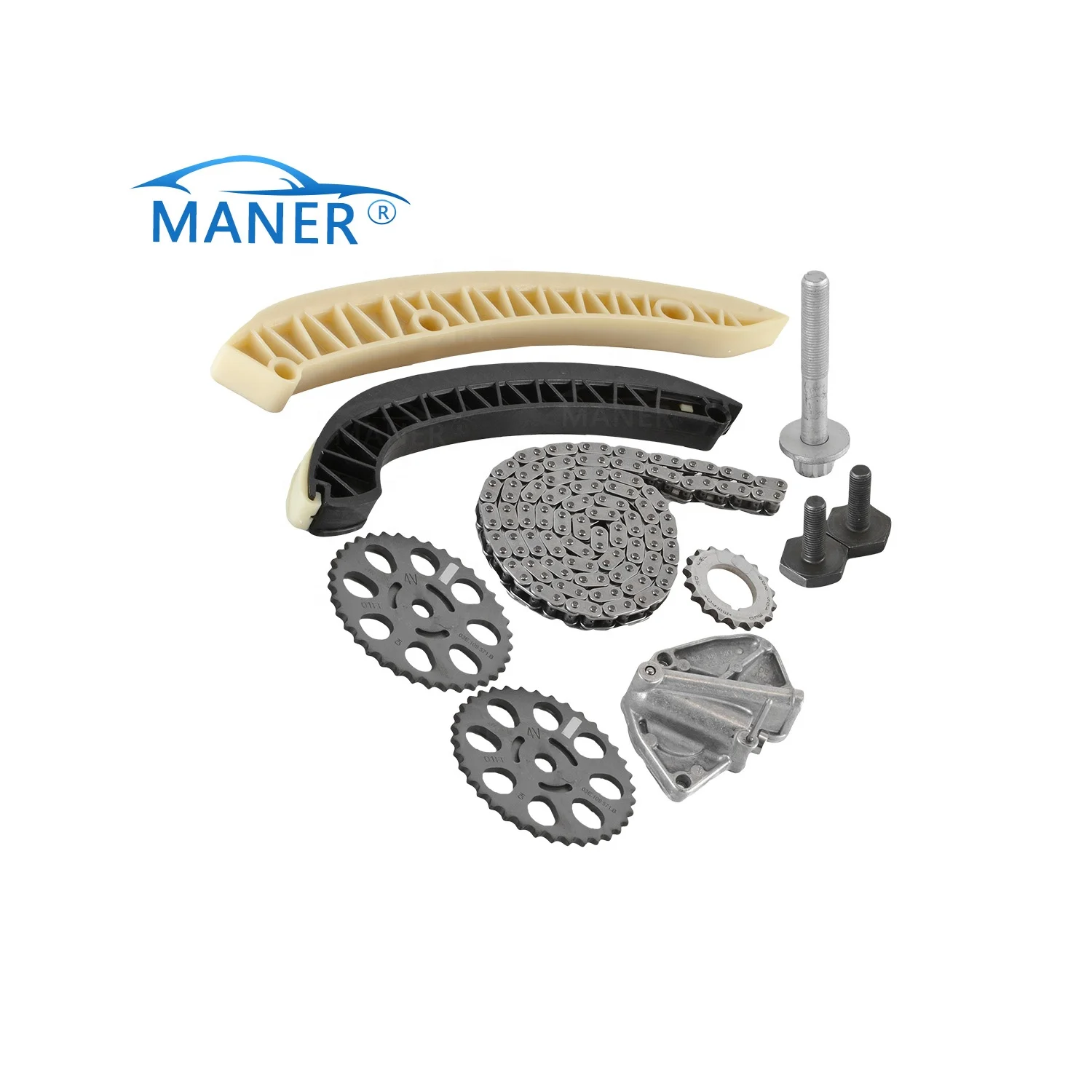 

MANER Car Timing Chain Kit 03E198229A 03E198229 For Vw Seat Skoda 1.2 1.4 1.6 Auto Engine Systems Timing Blet Set