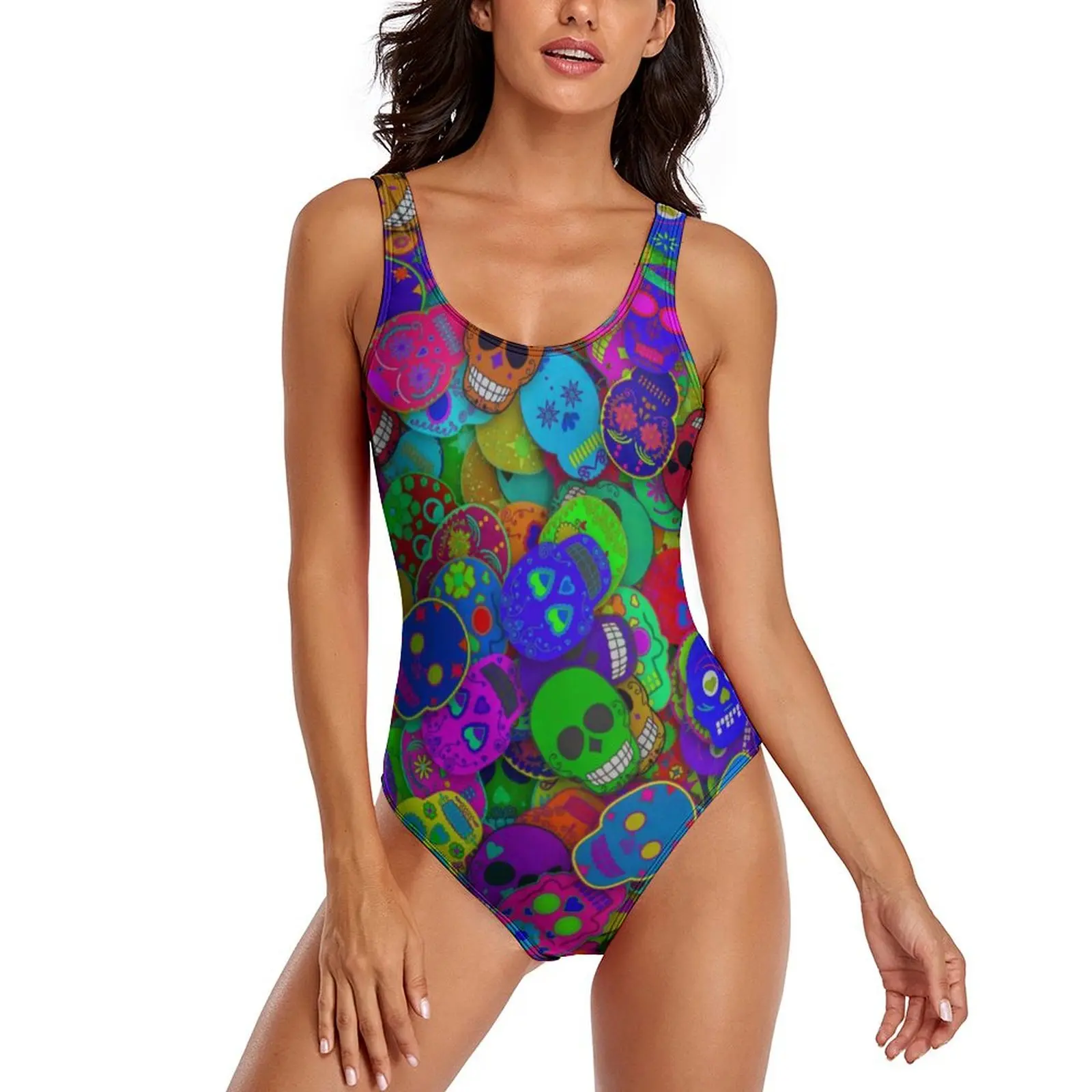 

Женский сплошной купальник с эффектом пуш-ап