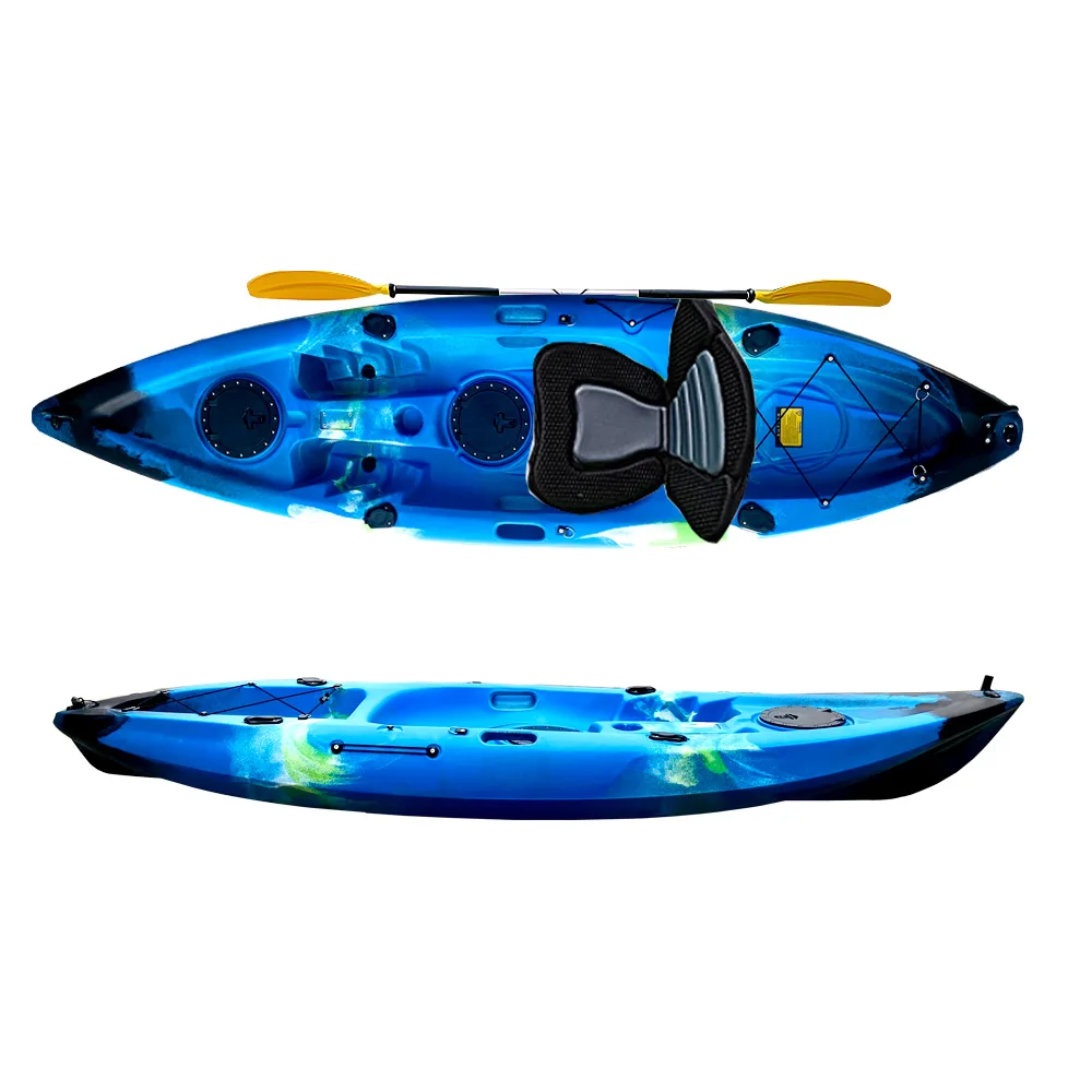 LLDPE ROTOMOLDed  cheap kayak one person sit on kayak  fishing  CANOE/KAYAK for paddle board