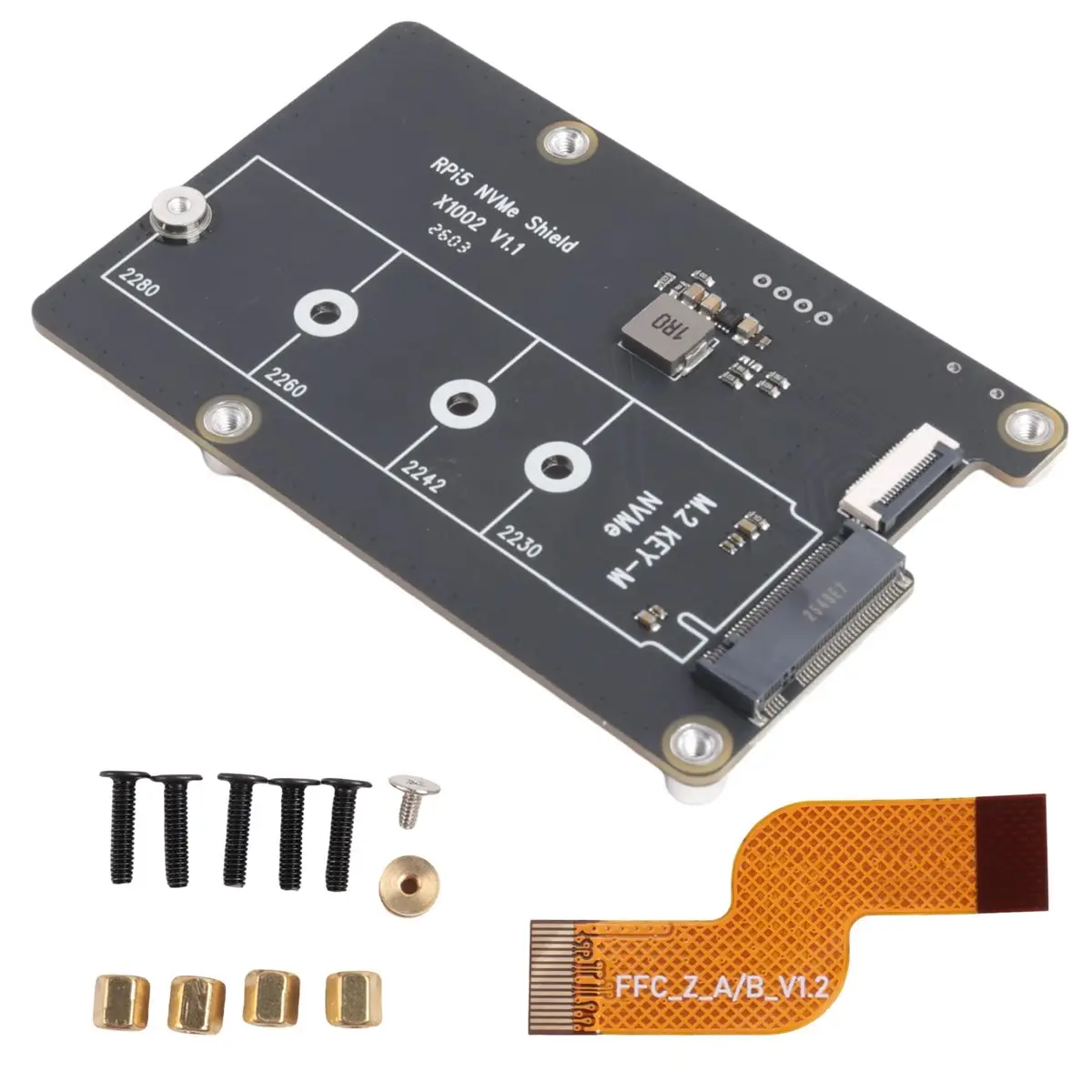A14G X1002 for 5 PCIe to M.2 NVMe SSD Expansion Board for 2280 2260 2242 2230 NVME SSD