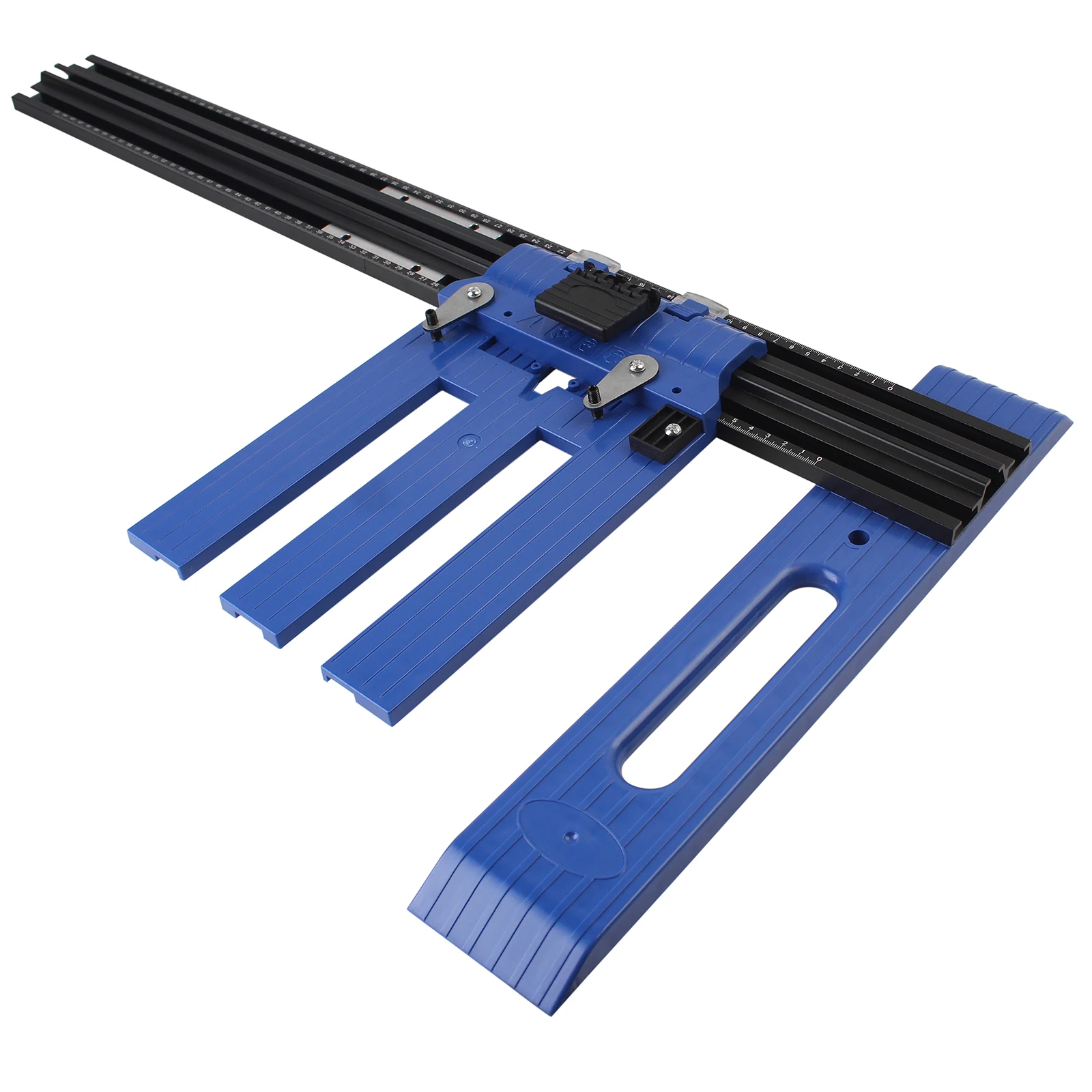 1Set Fixed Cutting Bracket, For Circular Saw Trimmer Machine Edge Guide Positioning Cutting Board Tool Router Milling Groove