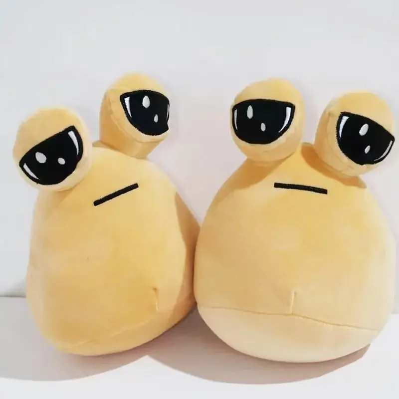 Funny Big Eyed Alien Shaped Plush Toy Soft Stuffed Creature Doll Bedroom Ornament Birthday Gift for Kids Collection