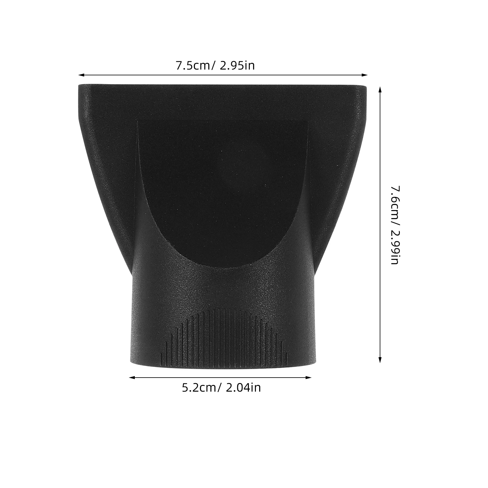 2pcs Hair Dryer Nozzle Set for Salon Styling