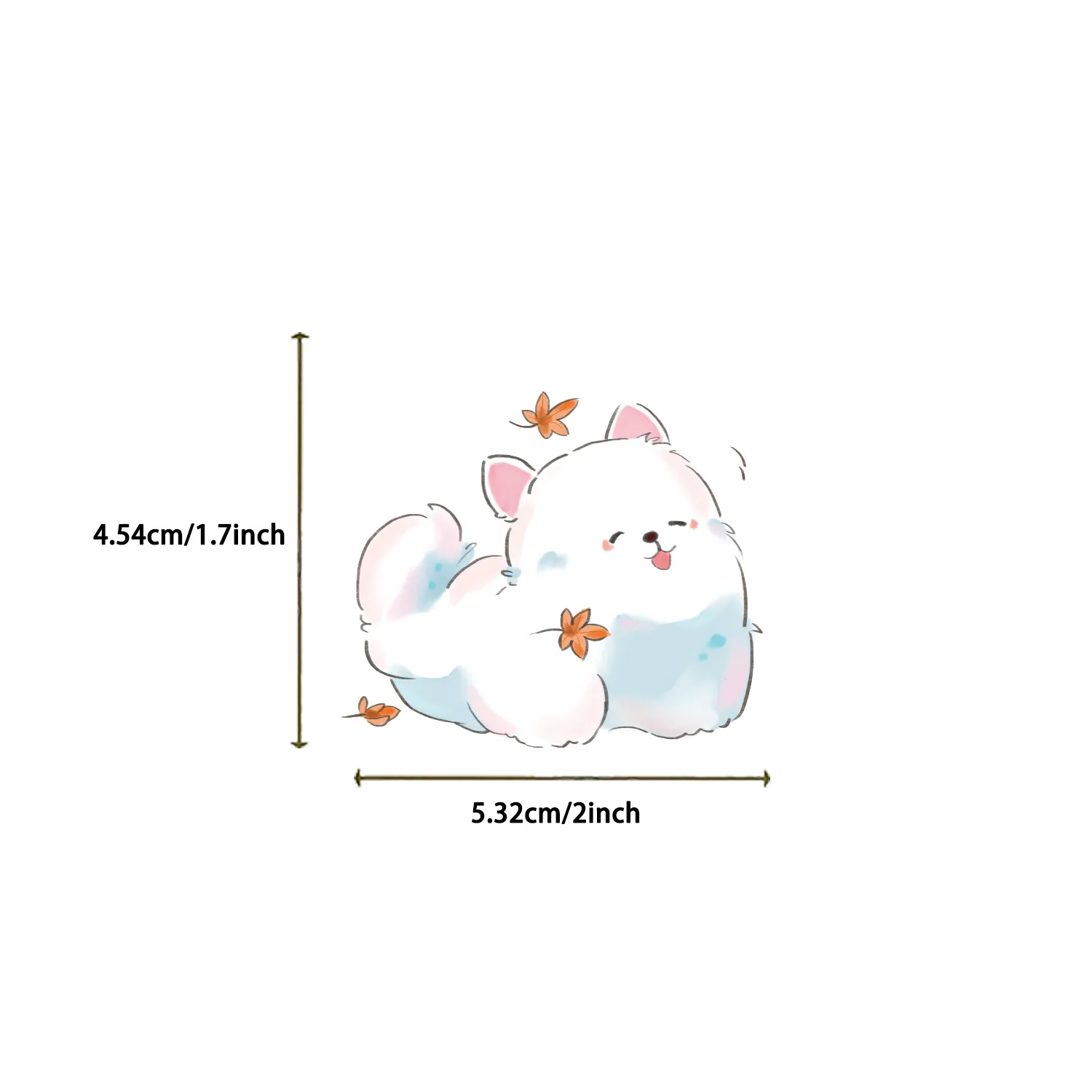 50 pezzi di cartoni animati dipinti a mano adesivi animali Kawaii estetica bagagli chitarra laptop graffiti adesivo decorativo regalo giocattolo ragazza per bambini