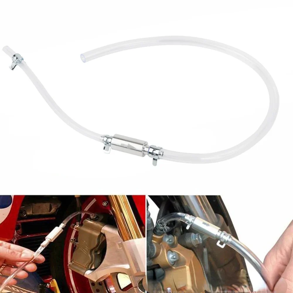 

Car Clutch Brake Bleeder Hose Hydraulic Clutch One Way Valve Tube Bleeding Tool Replacement Adapter Kit Auto Accessories