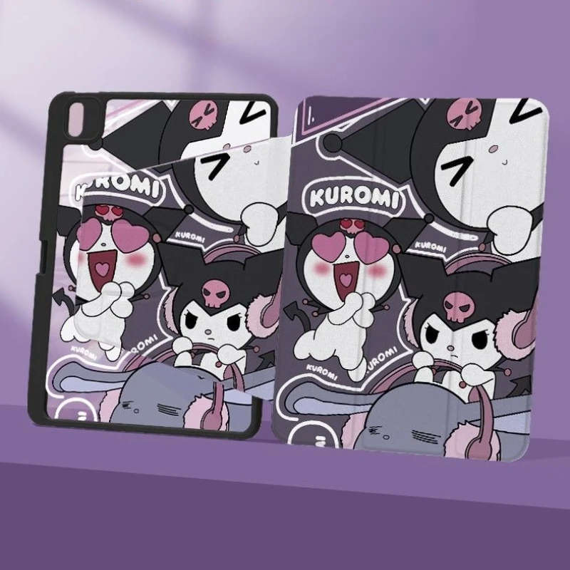 For iPad A16 11th 2025 Air7 11in Pro 21 9th 10.2in Tablet case 10th Gen Air4 5 10.9in Cartoon Kuromi case Mini7 6 8.3in Cover - Image 6