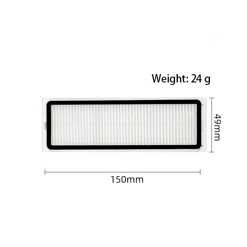 Seiten bürste Hepa Filter Mop Tuch für Xiaomi Mijia 2c Stytj03zhm Roboter Staubsauger Teile