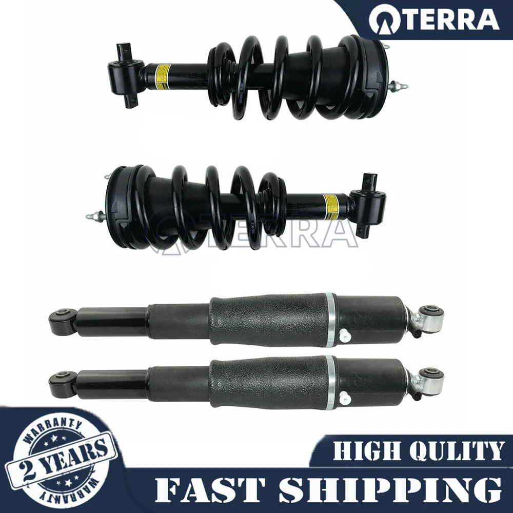 4x Front Rear Shock Struts w/Magne Spring Absorber Assys for Cadillac Escalade Chevy Tahoe GMC Yukon Avalanche 07-14 15909491 1