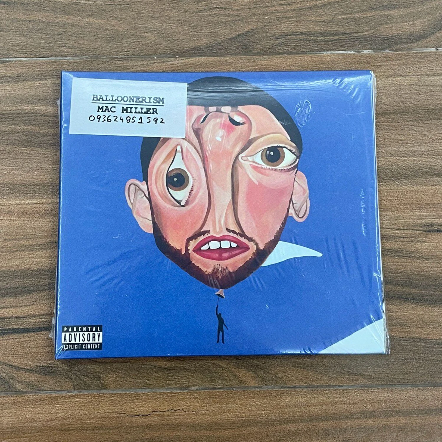 Rare Sealed Mac Miller Balloonerism Hip Hop Rap Alternative Jazz Rap Audio CD Clear Sound Collectible for Fans Home Art Decor