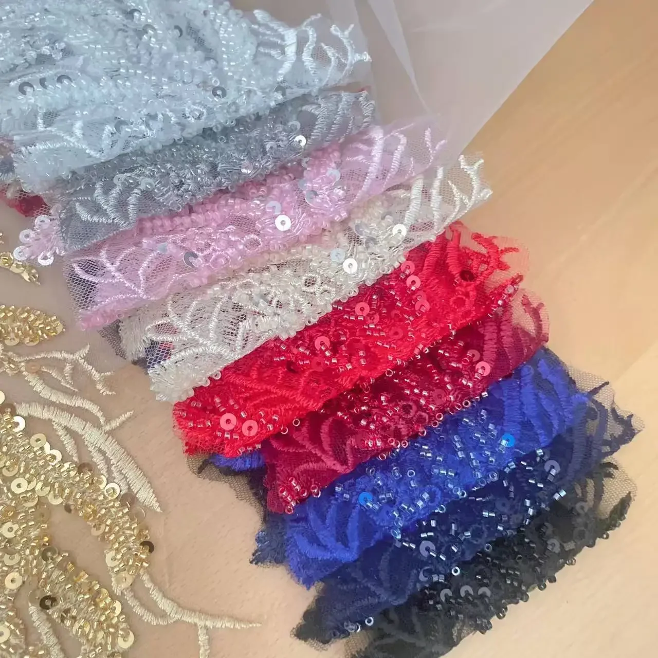 مطرز الترتر ثلاثية الأبعاد الشارات مرآة زهرة الدانتيل النسيج مساء فستان الجبهة الصدر الخلفي زين التصحيح الديكور. الخياطة فستان ذاتي الصنع #3