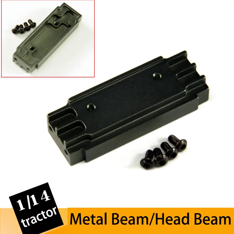 

Tractor Metal Beam Head Beam for 1/14 Tamiya RC Truck Trailer Tipper Scania R470 R620 770S Benz Actros Volvo MAN LESU DIY Part