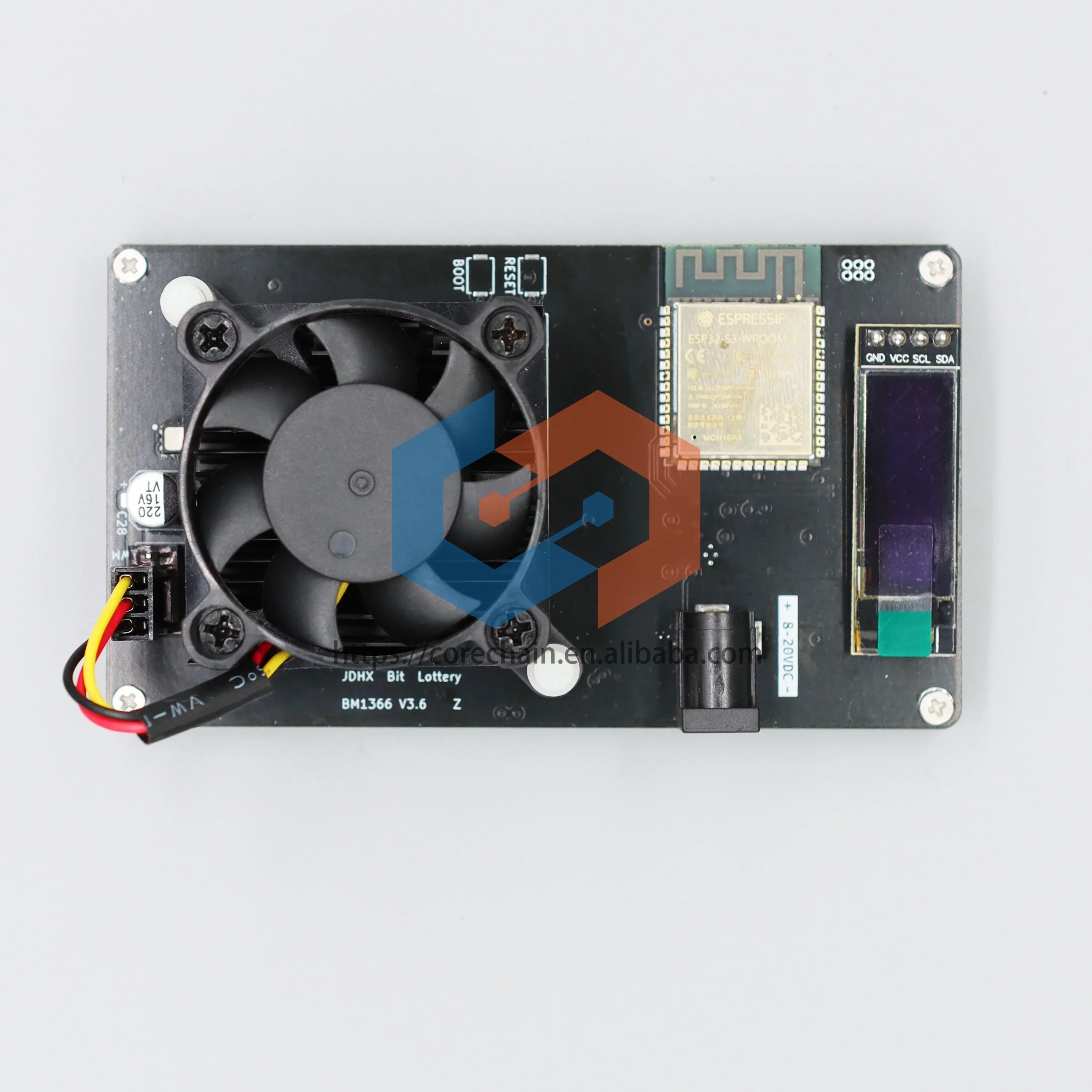 Hot Selling Bitaxe Ultra 500GH/S Micro Low Noise Server With M1366 Asic Chip Open Source ASIC Hardware With 14W Power