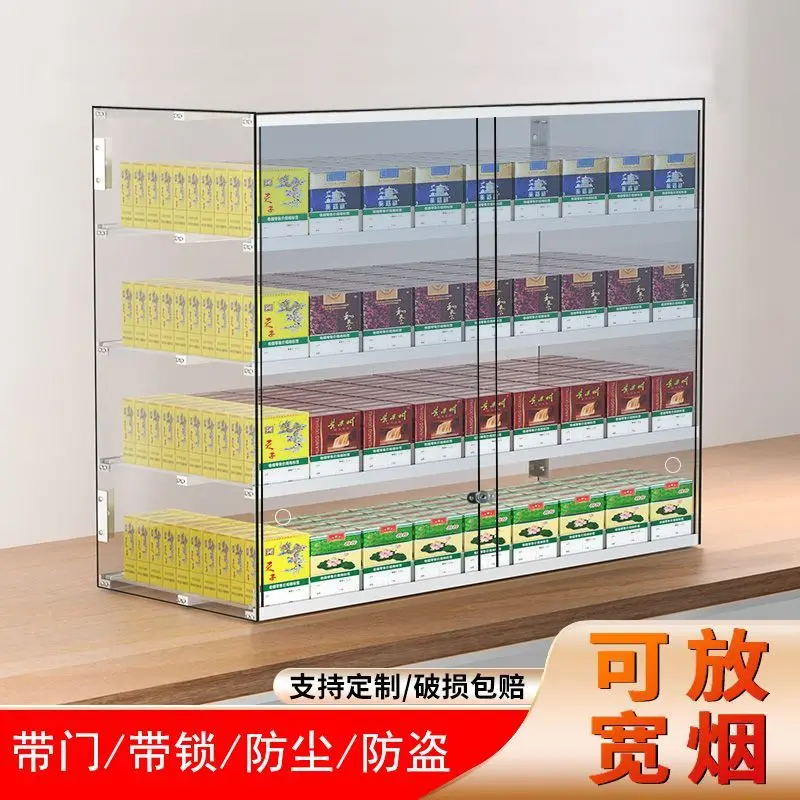 Custom Multi-layer Display Rack Supermarket Display Stand Wall-mounted Automatic Pusher