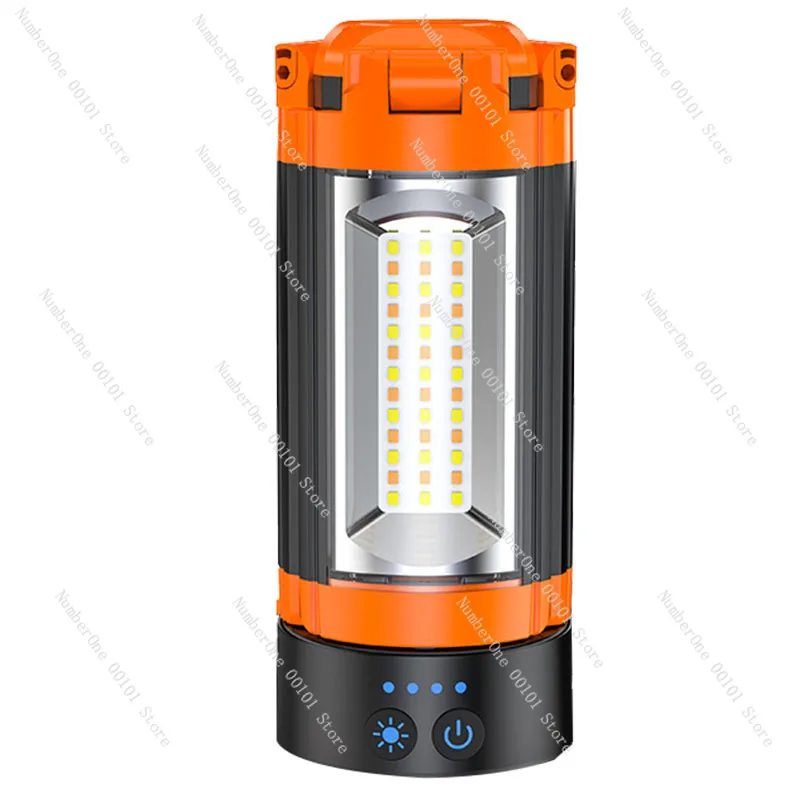 

High Lumen Camping Light with Stand Multifunctional Outdoor Floodlight Emergency Lighting Portable Design