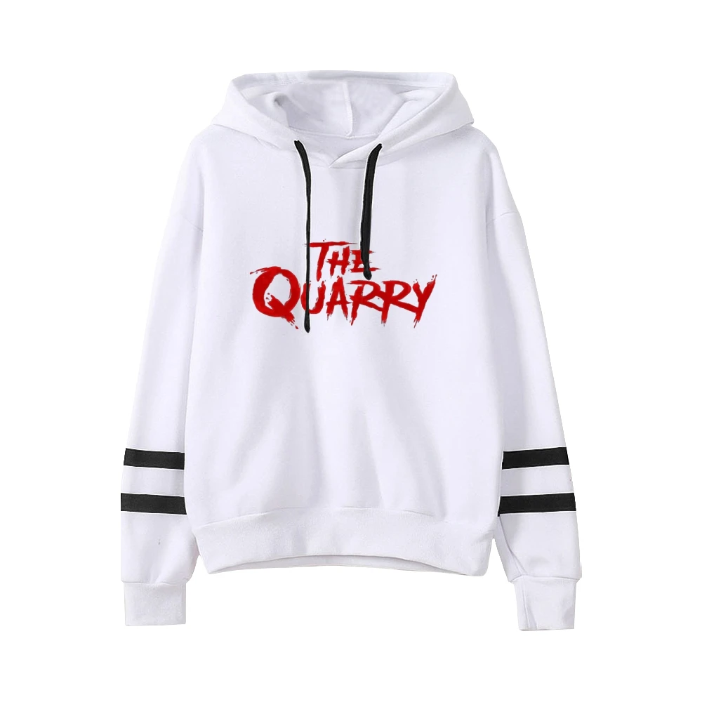 2022 The Quarry Game Unisex Pocketless Parallel Bars Sleeves Sweatshirts Women Men Hoodie Harajuku Streetwear Fashion Clothes