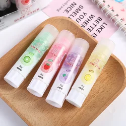 5 Pcs Fruit Color Fruit Flavor Solid Glue Stick Safe & Child-Friendly for School Office Supplies