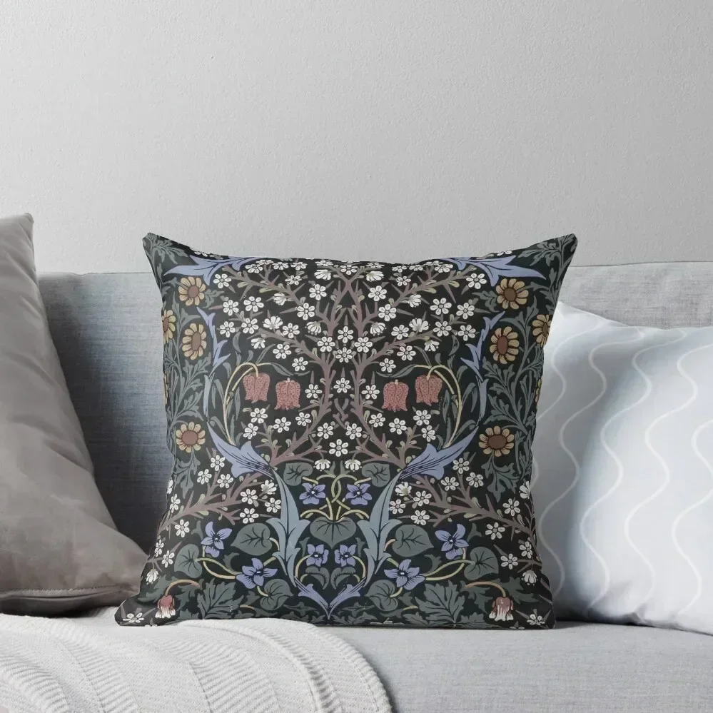 William Morris - Blackthorn Throw Pillow Christmas Pillowcase luxury throw pillow covers pillow