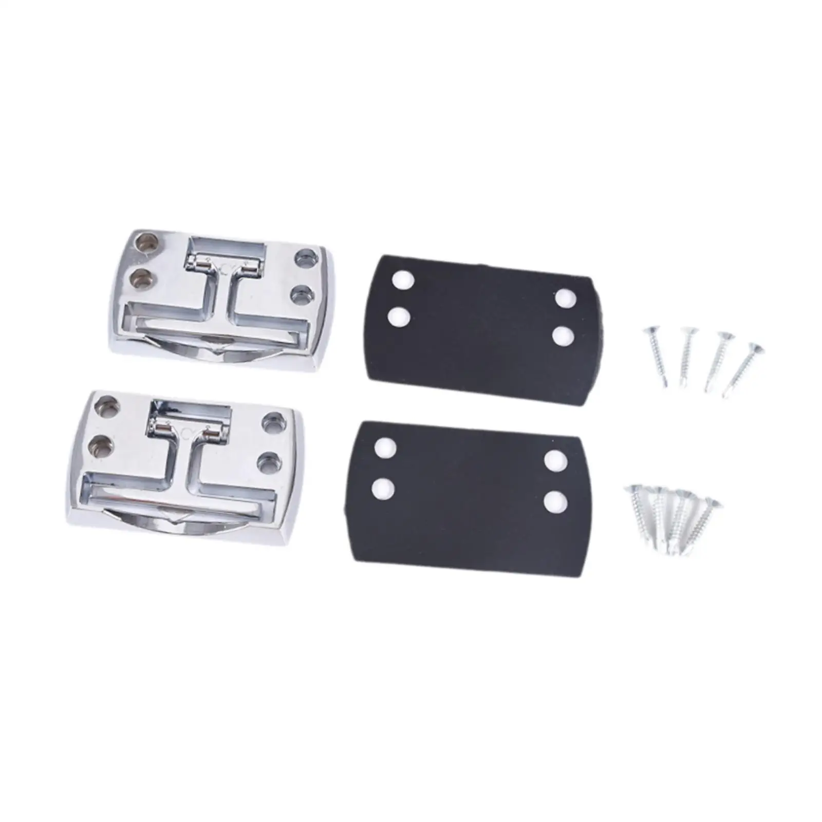 High Strength Truck Tie Down Anchors Complete Folding Hook Set for Quad Tow Hook Trailer Loading Area
