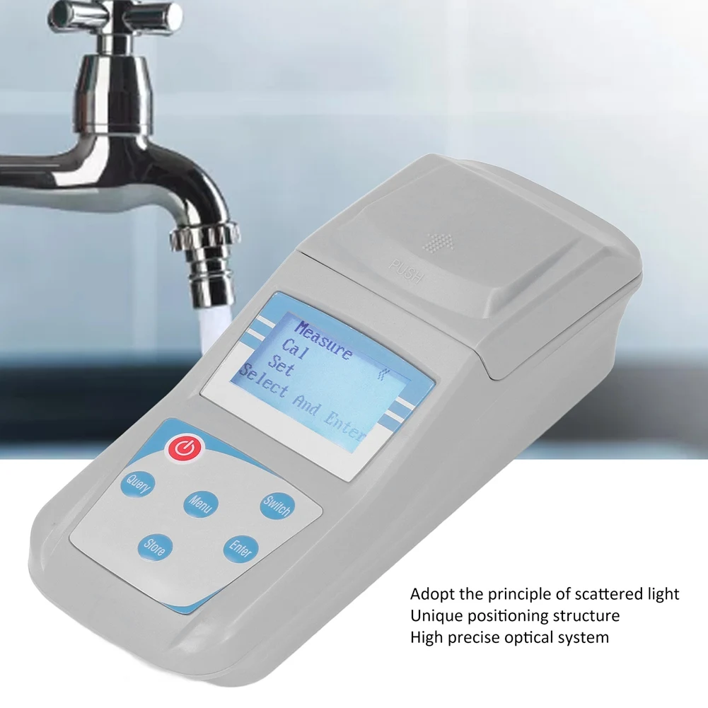 A7THK-Digital Turbidity Meter Microcomputer Intelligent Handheld Portable Turbidity Meter Water Quality Tester