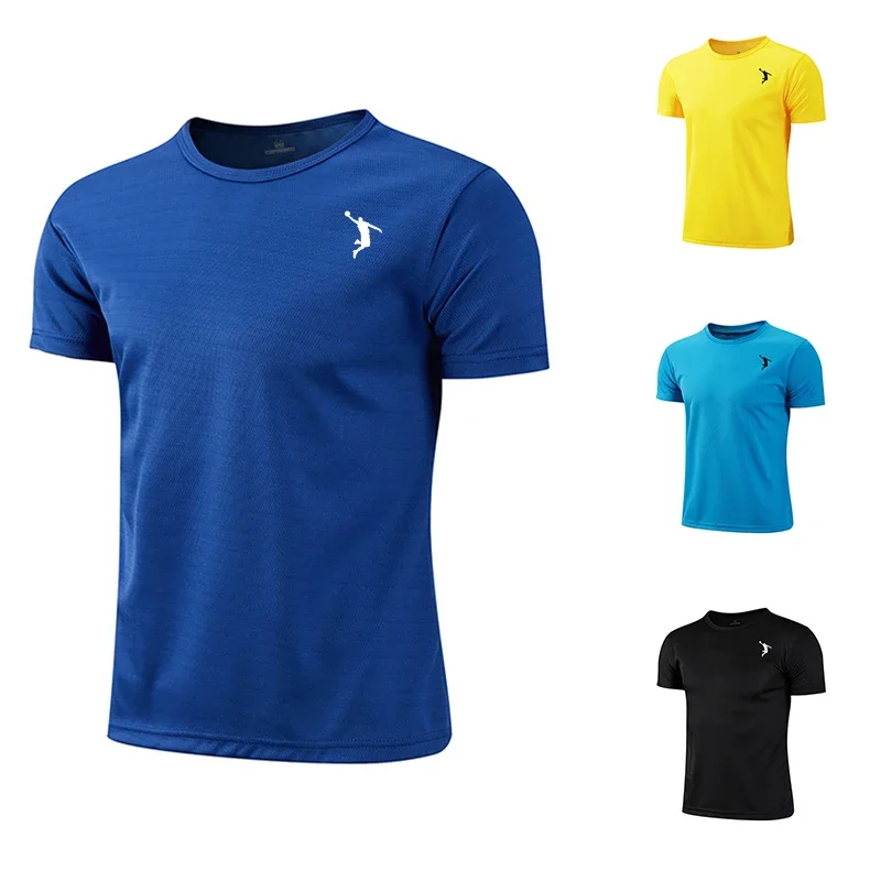

2025 Summer Hot Sale Men's Sports T-shirt High Quality Male Lightweight Quickdry Breathable Tops Daily Exercise Trainning Tees