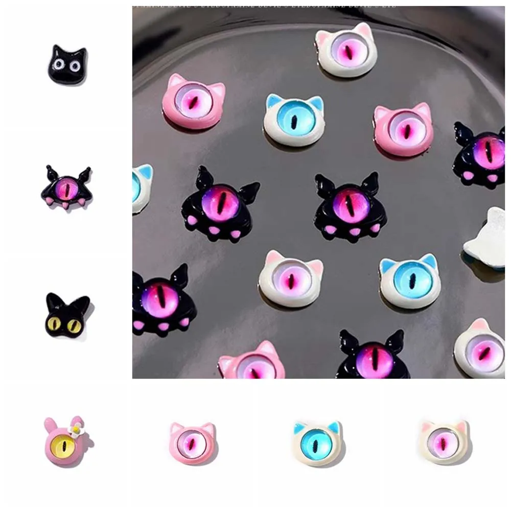 

2 шт./компл. маникюрные украшения, украшения для ногтей на Хэллоуин, принадлежности для ногтей, разноцветные аксессуары для ногтей на Хэллоуин, сплав