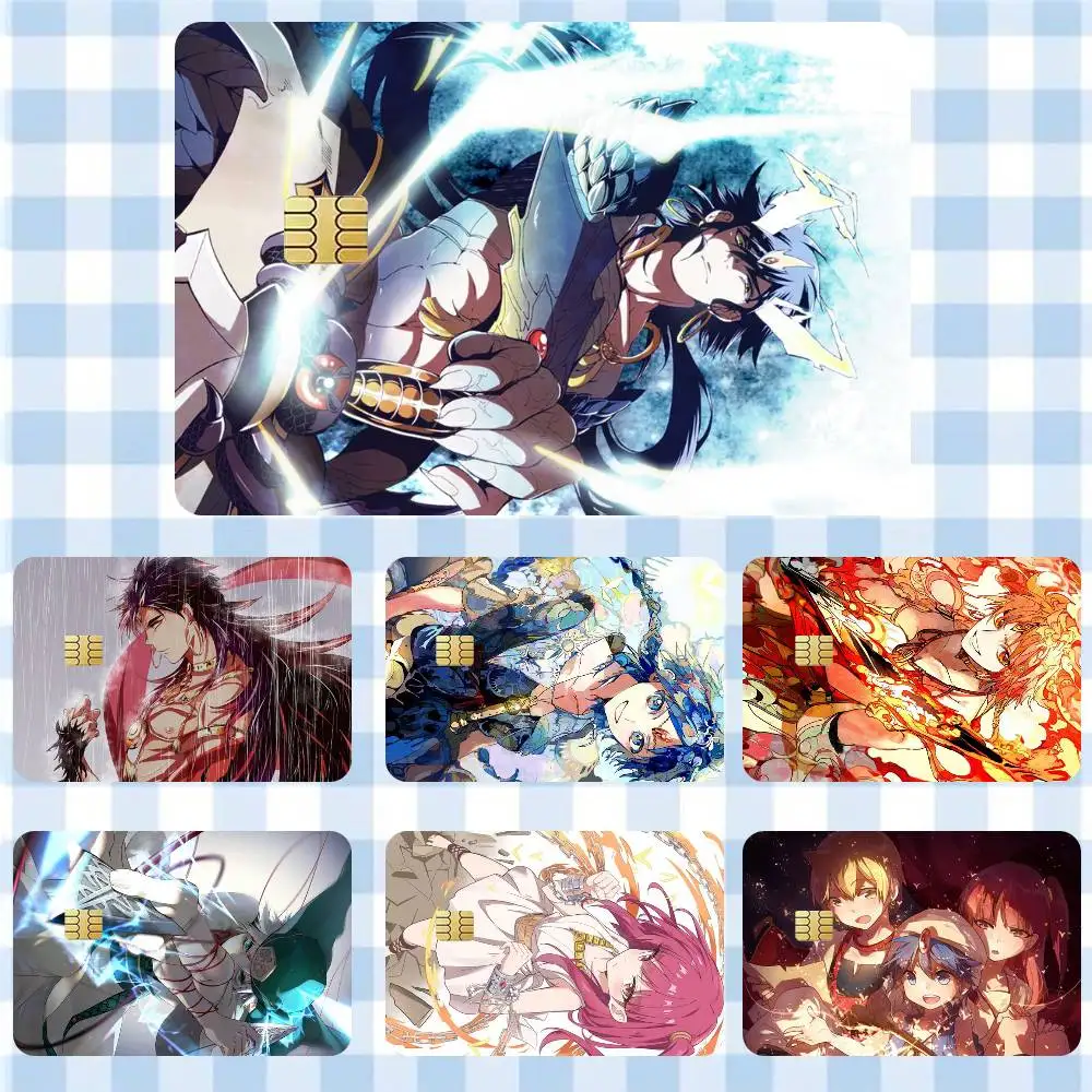 

Magi The Labyrinth of Magic Anime Manga Sticker Film Tape Skin for Credit Card Debit Card Waterproof Stickers